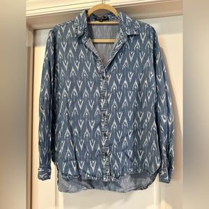 VELVET HEART Long Sleeve Blouse (Size M)